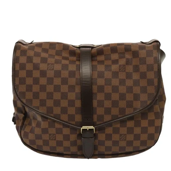 Louis Vuitton Damier Ebene Saumur 35 Shoulder Bag with LV dust bag Pristine - Picture 5 of 16